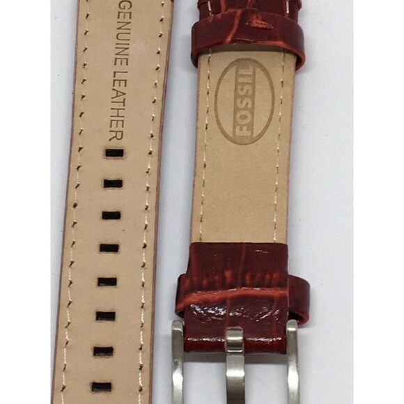 Fossil Genuine Leather Watch Band Bracelet Band BQ9364 A22 - Picture 5 of 10